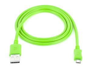3 ft Micro-USB Charge/Sync Cable, Green,USB to micro-USB charge cable 3 ft Micro-USB Charge/Sync Cable, Green,USB to micro-USB charge cable