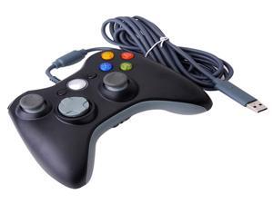 USB Wired Game JoyPad Controller For MICROSOFT Xbox360 Xbox 360 Slim PC Windows 7 Black USB Wired Game JoyPad Controller For MICROSOFT Xbox360 Xbox 360 Slim PC Windows 7 Black