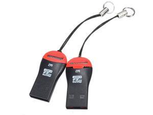 2x USB 2.0 Card Reader For Mini Micro SD HC T-Flash M2 Memory Stick 1/2/4/8/16GB Up to 8GB MICRO SDHC Card 2x USB 2.0 Card Reader For Mini Micro SD HC T-Flash M2 Memory Stick 1/2/4/8/16GB Up to 8GB MICRO SDHC Card
