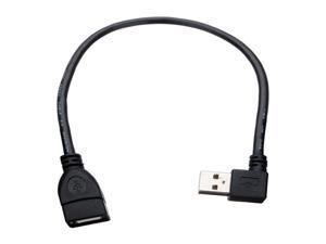 USB A female to USB A Male right angle adapter Extension Cable FM Converter New USB A female to USB A Male right angle adapter Extension Cable FM Converter New