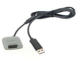 58 inches(148cm) USB Charger Cable Lead For Microsoft Xbox 360 Wireless Gamepad Controller White 58 inches(148cm) USB Charger Cable Lead For Microsoft Xbox 360 Wireless Gamepad Controller White