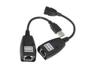 USB CAT5/CAT5E/6 RJ 45 male/female LAN EXTENSION ADAPTER CABLE 150ft USB CAT5/CAT5E/6 RJ 45 male/female LAN EXTENSION ADAPTER CABLE 150ft