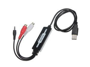 EzCAP 3.5mm RCA to USB 2.0 Audio Capture Converter Adapter for CD MP3 MD Phone EzCAP 3.5mm RCA to USB 2.0 Audio Capture Converter Adapter for CD MP3 MD Phone