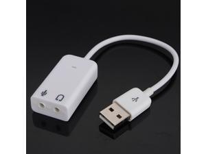 USB 2.0 3D Virtual 7.1 Channel Audio Sound Card Adapter for PC Laptop WIN 7 MAC USB 2.0 3D Virtual 7.1 Channel Audio Sound Card Adapter for PC Laptop WIN 7 MAC