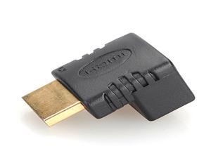 HDMI Male to Female M/F Right Angle 90° 24K Gold HD Video Converter Adapter HDTV 19-pin HDMI Male to Female M/F Right Angle 90° 24K Gold HD Video Converter Adapter HDTV 19-pin