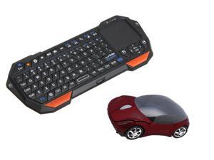 2.4GHz Wireless Optical Car 1600 DPI Mouse For PC Laptop Win 7 Windows XP + Mini Bluetooth Wireless Keyboard Touchpad Mouse For iPad PC 2.4GHz Wireless Optical Car 1600 DPI Mouse For PC Laptop Win 7 Windows XP + Mini Bluetooth Wireless Keyboard Touchpad Mouse For iPad PC