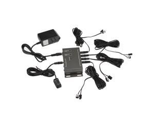 IR Remote Extender 8 Emitters 1 Receiver Infrared Repeater Hidden System Kit DC IR Remote Extender 8 Emitters 1 Receiver Infrared Repeater Hidden System Kit DC