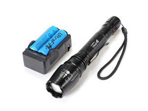 UltraFire 2000 Lumen CREE XML T6 LED Zoomable Hunting Flashlight - 5 Mode + Battery+ Charger UltraFire 2000 Lumen CREE XML T6 LED Zoomable Hunting Flashlight - 5 Mode + Battery+ Charger