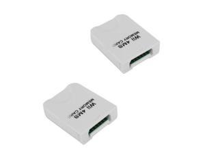 2pcs 4MB Memory Card Stick for Nintendo Wii Gamecube NGC Console Video Game 2pcs 4MB Memory Card Stick for Nintendo Wii Gamecube NGC Console Video Game