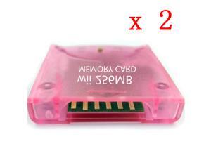 2pcs 256MB Memory Card Stick for Nintendo Wii Gamecube NGC Console Video Game 2pcs 256MB Memory Card Stick for Nintendo Wii Gamecube NGC Console Video Game