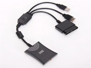 Adapter Converter Console USB Compatible with PS3 or PS2 to Xbox 360 Controller Adapter Converter Console USB Compatible with PS3 or PS2 to Xbox 360 Controller