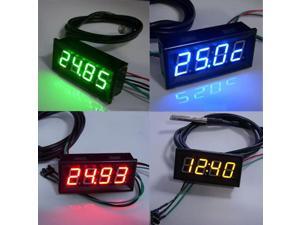 HOT! 0.56" 0-200V LED Digital Gauge DC Car Volt Meter Temperature/Voltage/Time 3in1/red HOT! 0.56" 0-200V LED Digital Gauge DC Car Volt Meter Temperature/Voltage/Time 3in1/red