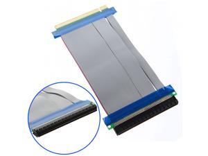 2xPCI-Express PCI-E 16X Riser Card Flex Flexible Ribbon Extender Extension Cable pc laptop 2xPCI-Express PCI-E 16X Riser Card Flex Flexible Ribbon Extender Extension Cable pc laptop