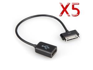 5X USB OTG Host Cable Adapter For Samsung Galaxy Tab 2 10.1 8.9 7.0 Note 10.1 5X USB OTG Host Cable Adapter For Samsung Galaxy Tab 2 10.1 8.9 7.0 Note 10.1