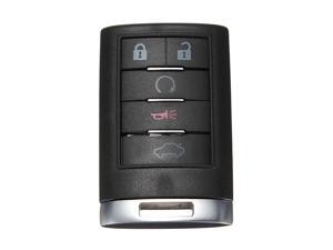 5 Button Remote Key FOB Shell Case Pad For Cadillac CTS DTS Escalade STS 2008 2009 2010 2011 2012 REPLACES - OUC6000066 5 Button Remote Key FOB Shell Case Pad For Cadillac CTS DTS Escalade STS 2008 2009 2010 2011 2012 REPLACES - OUC6000066
