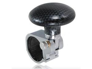 Carbon Car Steering Wheel Spinner Knob Auxiliary Booster Aid Control Handle Carbon Car Steering Wheel Spinner Knob Auxiliary Booster Aid Control Handle