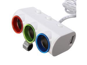 New DC12V-24V 120W Car Charger Cigarette Lighter Socket Splitter Vehicle Power Adapter 2 USB Ports Power Adapter Charger 3 in 1 for iPhone iPod iPad MP3 MP4 New DC12V-24V 120W Car Charger Cigarette Lighter Socket Splitter Vehicle Power Adapter 2 USB Ports Power Adapter Charger 3 in 1 for iPhone iPod iPad MP3 MP4