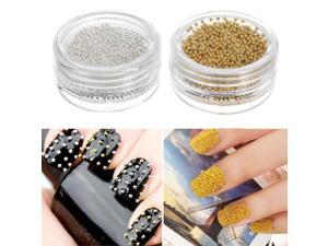 5x Mini Tiny Caviar Ball Beads Metallic Manicure Nail Art Acrylic Tips Decoration 5x Mini Tiny Caviar Ball Beads Metallic Manicure Nail Art Acrylic Tips Decoration