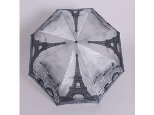 Eiffel Tower Umbrella Folding Anti-uv Automatic Umbrella Eiffel Tower Umbrella Folding Anti-uv Automatic Umbrella