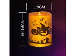 Halloween Pumpkins Candle Light LED Flicker Candles Battery Operated Witch Pumpkin Cat Halloween Pumpkins Candle Light LED Flicker Candles Battery Operated Witch Pumpkin Cat