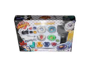 Metal Fusion Top Rapidity Fight Master Rare Beyblade 4D Launcher Grip Set Metal Fusion Top Rapidity Fight Master Rare Beyblade 4D Launcher Grip Set