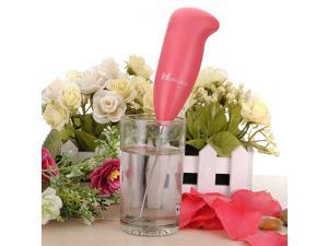 Electric Egg beater Milk Drink Coffee Shake Frother Whisk Mixer Foamer Pink Electric Egg beater Milk Drink Coffee Shake Frother Whisk Mixer Foamer Pink