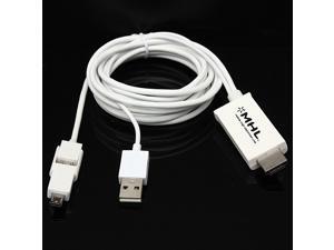 2.5m/8Ft Micro USB HML to HDMI 1080P HDTV Adapter Cable for Samsung Galaxy S2/S3/S4/S5 Samsung Galaxy NOTE/NOTE 2/NOTE 3 Tab3 Mega HTC 2.5m/8Ft Micro USB HML to HDMI 1080P HDTV Adapter Cable for Samsung Galaxy S2/S3/S4/S5 Samsung Galaxy NOTE/NOTE 2/NOTE 3 Tab3 Mega HTC