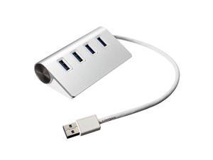Portable 5Gbps High Speed Premium Aluminum USB 3.0 4-Port Splitter Hub Adapter with Cable for PC Windows XP/Vista/7/8 and Mac OS. Portable 5Gbps High Speed Premium Aluminum USB 3.0 4-Port Splitter Hub Adapter with Cable for PC Windows XP/Vista/7/8 and Mac OS.