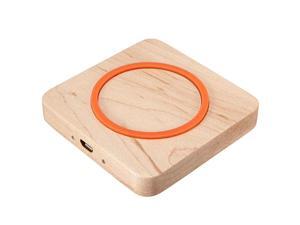 Square Wood Qi Wireless Charger Charging Pad + Ultra-thin Qi Wireless Charger Charging Receiver Card Square Wood Qi Wireless Charger Charging Pad + Ultra-thin Qi Wireless Charger Charging Receiver Card