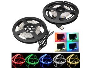 100cm 3.5 feet 15 LED Non-Waterproof LED Strip Light TV Background Light 3528 SMD Christmas Xmas Wedding Decoration With AC 5V USB Cable 100cm 3.5 feet 15 LED Non-Waterproof LED Strip Light TV Background Light 3528 SMD Christmas Xmas Wedding Decoration With AC 5V USB Cable
