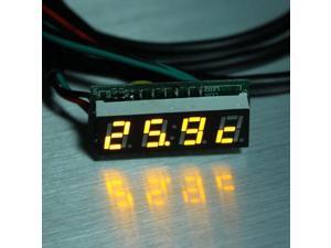 0.28" Nixie Tube Electronic Timer Singlechip Electronic Meter LED Time Clock /Temperature/Voltage 3 in 1 Digital Display Meter 200V Digital DC Volt meter Yellow 0.28" Nixie Tube Electronic Timer Singlechip Electronic Meter LED Time Clock /Temperature/Voltage 3 in 1 Digital Display Meter 200V Digital DC Volt meter Yellow