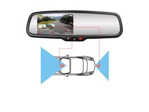 4.3" Rearview Mirror Display 4.3" Rearview Mirror Display