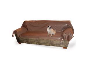 K&H Pet Products Leather Lover's Furniture Cover Couch Chocolate 54" x 118" x 0.25" KH7896 K&H Pet Products Leather Lover's Furniture Cover Couch Chocolate 54" x 118" x 0.25" KH7896