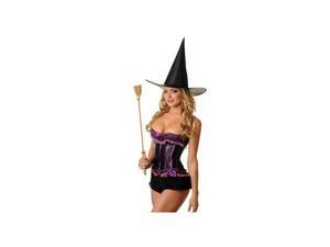 Velvet Kitten Bewitched Corset Costume Kit 7950 Black/Purple Medium Velvet Kitten Bewitched Corset Costume Kit 7950 Black/Purple Medium