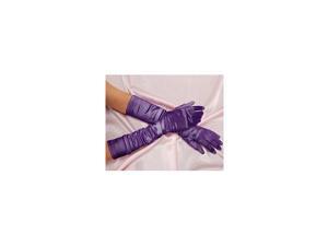 Shirley of Hollywood Purple Long Satin Spandex Gloves 219 Purple One Size Fits Shirley of Hollywood Purple Long Satin Spandex Gloves 219 Purple One Size Fits