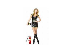 Lip Service Fire Up Femme 97-297 Black/Yellow Large Lip Service Fire Up Femme 97-297 Black/Yellow Large