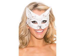 Purrfect Lace Eye Mask Shirley of Hollywood 939 White One Size Fits All Purrfect Lace Eye Mask Shirley of Hollywood 939 White One Size Fits All