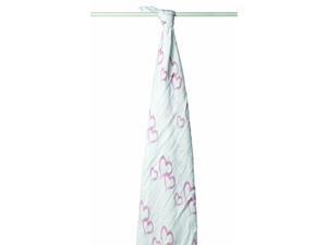 aden + anais 100% Cotton Muslin Single Swaddle Wrap, Sweet Heart 9012 Aden + Anais aden + anais 100% Cotton Muslin Single Swaddle Wrap, Sweet Heart 9012 Aden + Anais