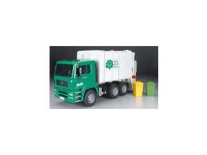 02764 1/16 MAN Garbage Truck Green w/Trash Bins BTAH2764 BRUDER TOYS AMERICA, INC. 02764 1/16 MAN Garbage Truck Green w/Trash Bins BTAH2764 BRUDER TOYS AMERICA, INC.
