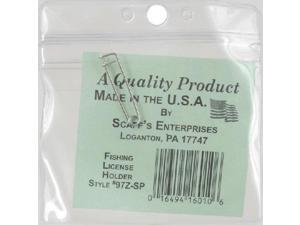 ZIP SEALED LICENSE HOLDER-PEG 038648 SCAFF'S ENTERPRISES ZIP SEALED LICENSE HOLDER-PEG 038648 SCAFF'S ENTERPRISES