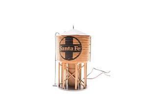 Broadway Limited HO Scale Operating Water Tower with Sound - Santa Fe/ATSF BLI6092 Broadway Limited HO Scale Operating Water Tower with Sound - Santa Fe/ATSF BLI6092