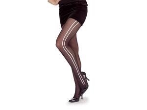 Black and White Striped Tights Rubies 7560 Black and White Striped Tights Rubies 7560