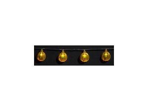Pumpkin LED String Lights Forum Novelties 69383 Pumpkin LED String Lights Forum Novelties 69383
