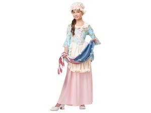 Child Girl Colonial Lady Costume by California Costumes 00431 Child Girl Colonial Lady Costume by California Costumes 00431