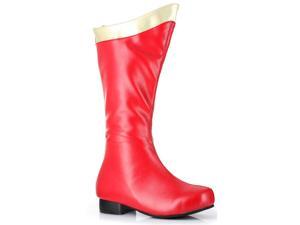 Child red and gold superhero boot. by Ellie Shoes 101-SUPER Child red and gold superhero boot. by Ellie Shoes 101-SUPER