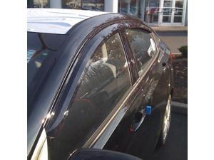 Hyundai Accent 4Dr Sedan Window Vent Visor/ Deflector Rain Guard 2011- 2015 JSP 218004 Hyundai Accent 4Dr Sedan Window Vent Visor/ Deflector Rain Guard 2011- 2015 JSP 218004