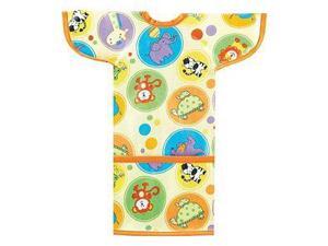 Zoo Animals Sleeved Laminated Bib by AMPM Kids - 87003 Zoo Animals Sleeved Laminated Bib by AMPM Kids - 87003