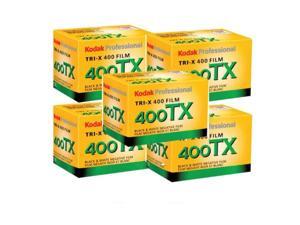 Tri-x 135-36 35mm Black and White Print Film Pack of 5 Tri-x 135-36 35mm Black and White Print Film Pack of 5