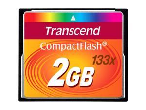 Transcend 2GB Compact Flash (CF) Flash Card Model TS2GCF133 Transcend 2GB Compact Flash (CF) Flash Card Model TS2GCF133