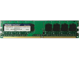 Super Talent Ddr2-667 512Mb/64X8 Memory Super Talent Ddr2-667 512Mb/64X8 Memory